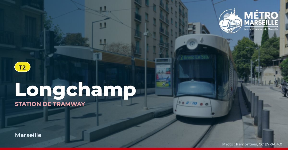 Station Longchamp du métro et tramway de Marseille